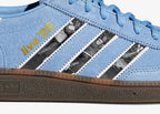 Limited edition Oasis Live 25 Reunion tour Adidas custom Blue / white Handball Spezial trainers / sneakers (Copy)