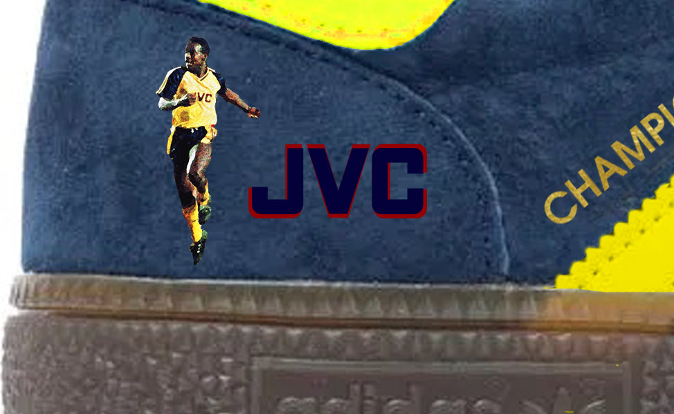 Limited edition Arsenal title winners 89 dark blue / yellow spezial trainers / sneakers