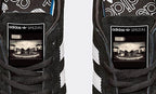 Limited edition Noel Gallagher Council Skies Adidas custom Black / white Handball Spezial trainers / sneakers