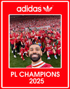 Limited edition Liverpool FC Premier league champions 25 red / white Adidas custom Jabbar trainers / sneakers