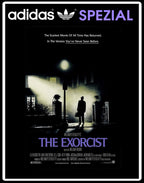 Limited edition The Exorcist movie Black Adidas Spezial trainers / sneakers