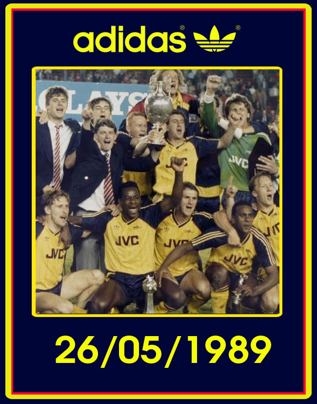 Limited edition Arsenal title winners 89 dark blue / yellow spezial trainers / sneakers