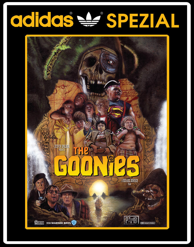 Limited edition The Goonies Black Adidas Spezial trainers / sneakers