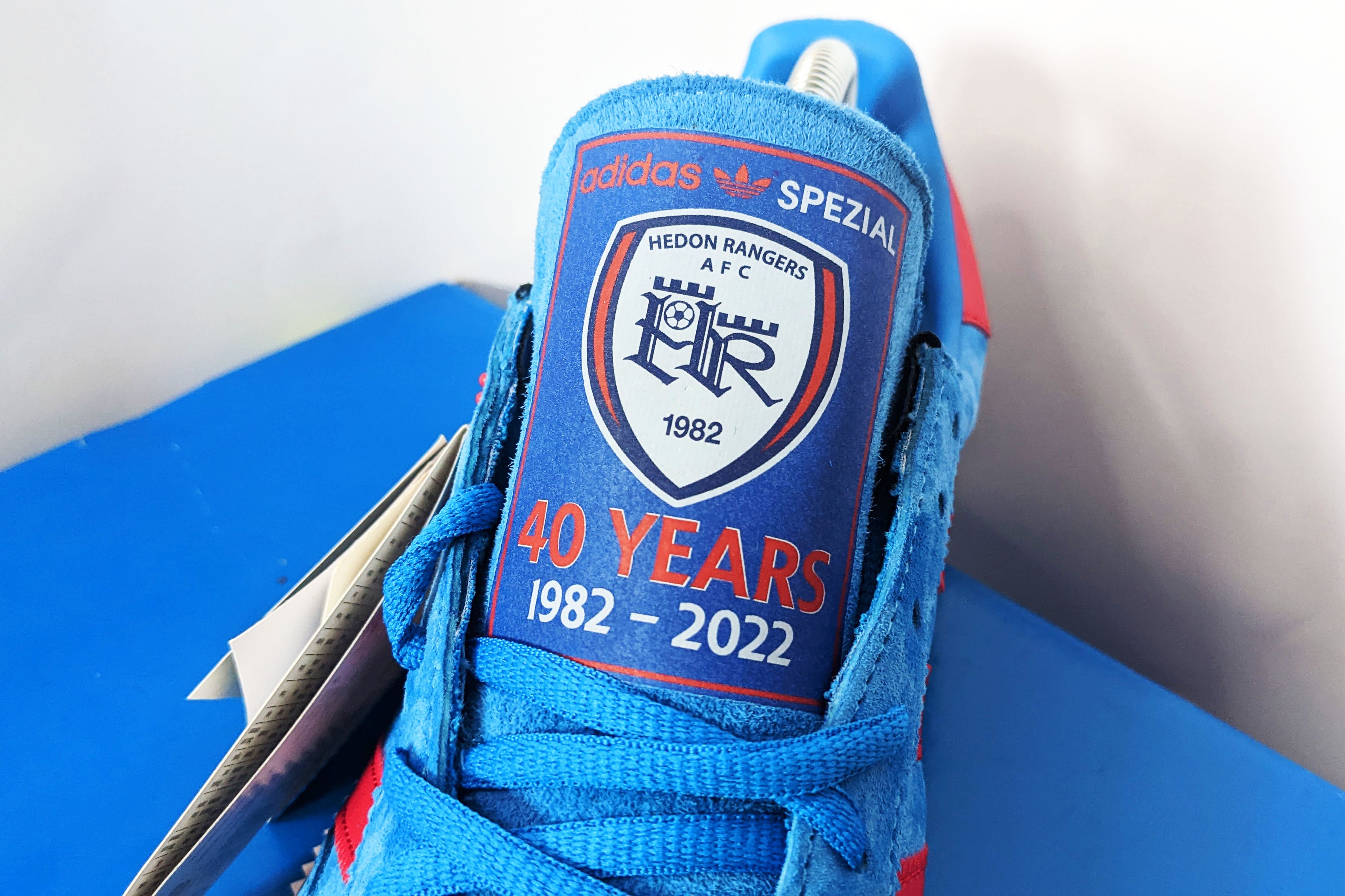 Personalised custom football team Adidas originals trainers, your local football / Sunday league team