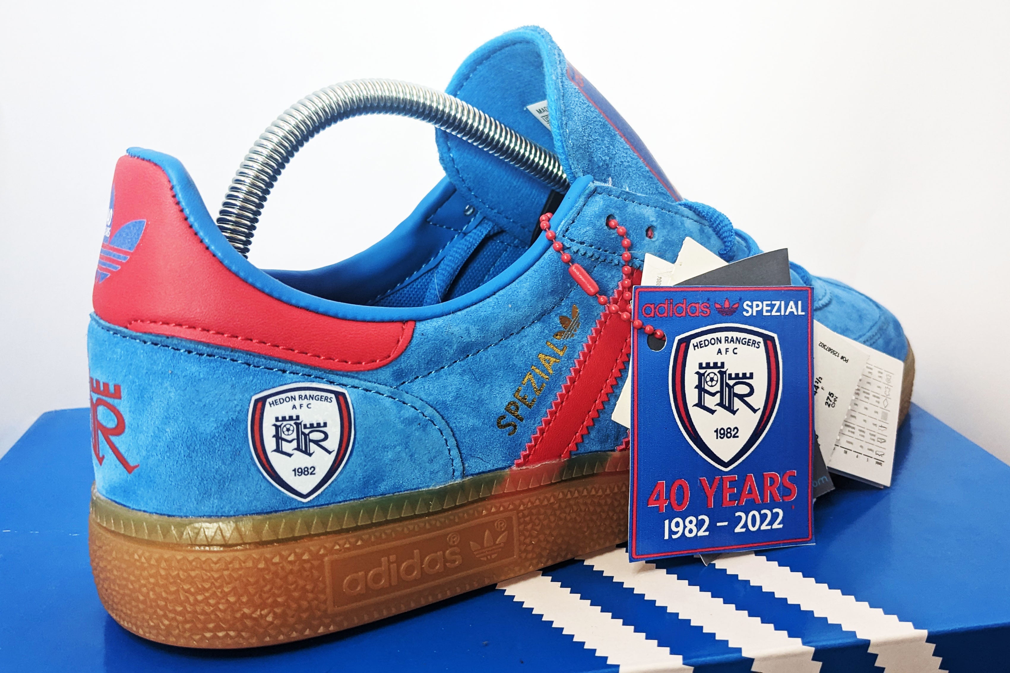 Personalised custom football team Adidas originals trainers, your local football / Sunday league team