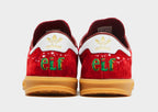 Limited edition Elf (Buddy) Christmas movie red / white / green Adidas Hamburg trainers / sneakers