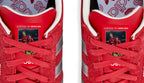 Limited edition Liverpool FC Roberto Firmino inspired red / white Adidas custom Munchen trainers / sneakers