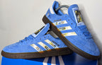 Limited edition Argentina Messi The GOAT blue / white Adidas custom Handball Spezial trainers /sneakers