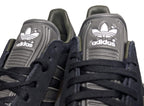 Limited edition Muhammad Ali inspired Black / Grey Adidas custom Gazelle trainers / sneakers