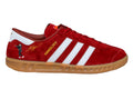 Limited edition Liverpool FC Jurgen Klopp 6 trophies inspired red / white Adidas custom Hamburg trainers / sneakers