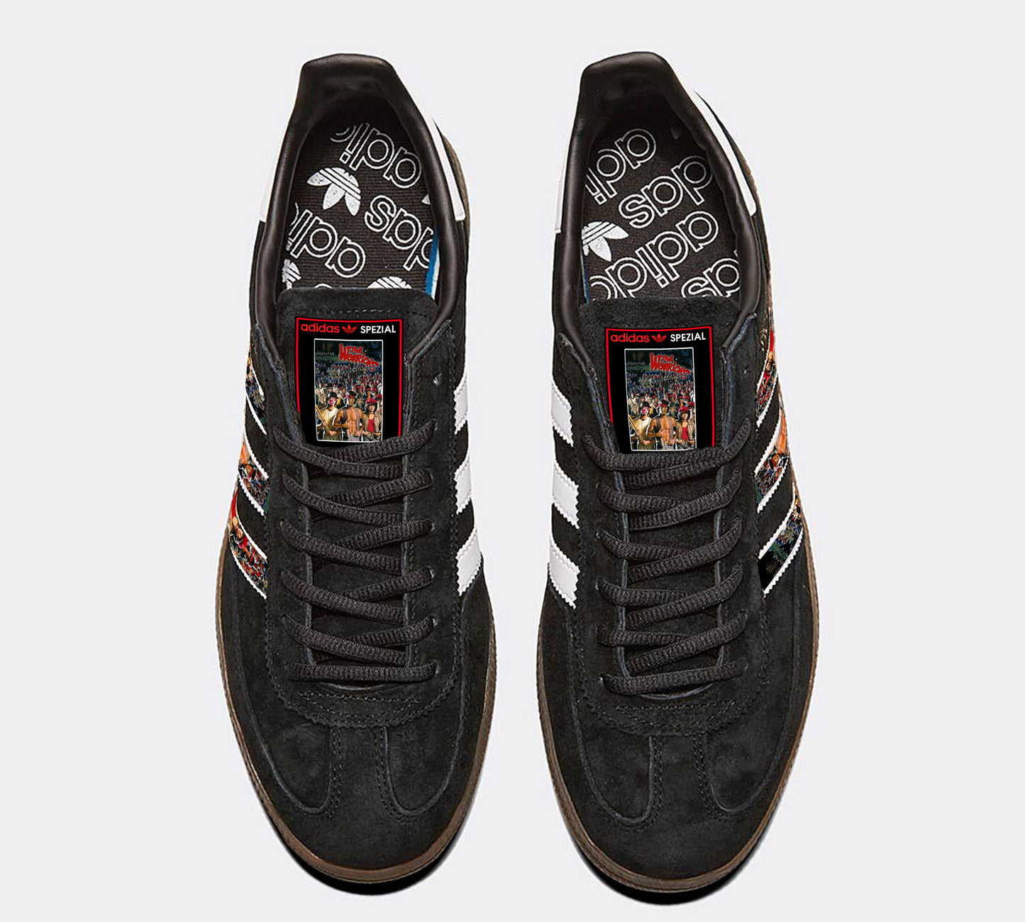 Limited edition The Warriors Movie Adidas Handball Spezial Black / Red / White trainers / sneakers